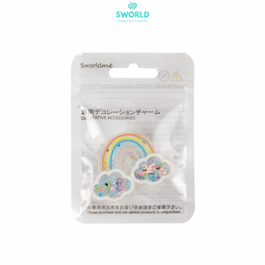 SWORLD Factory Wholesale Resin Charm Accessories Cute Building Block Decorative Charms for DIY Crafts OEM ODM - Product Image 1