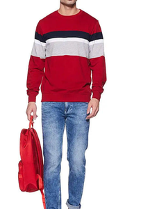 High Quality Custom Men's Winter Pullover Sweatshirts-100% Cotton Fleece Solid Streetwear Style Fashionable <b>Design</b> Sweatshirt - Product Image 2