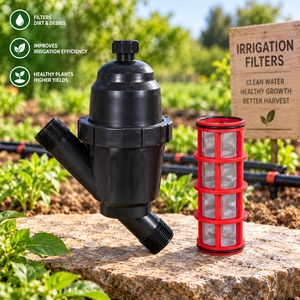 Filtro de Agua de Plástico de Diseño Moderno con Eficiencia de Filtración de 50m3/hr para Sistemas de Riego Agrícola sin Sistema Moderno - Product Image 1