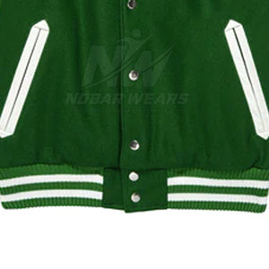 Chaqueta Letterman para Hombre, Estilo Urbano, Informal, Cómoda, para Uso Diario y Moda a la Vanguardia - Product Image 3