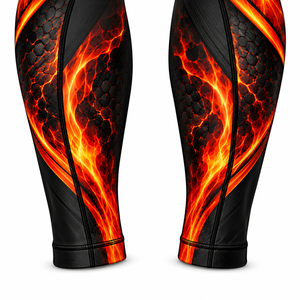 Latest Design Durable Best Material Women Sublimation <b>Leggings</b> Wholesale <b>Low</b> MOQ High <b>Waist</b> Full Length Elastic <b>Waist</b> - Product Image 5