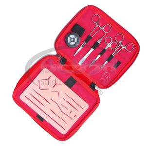 Medical Student <b>Suture</b> <b>Kit</b> | Reusable CE Certified Surgical Removal Practice Set Stainless Steel Instruments By Blush Surgical - Product Image 3