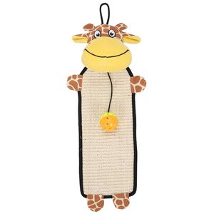 Paw Pleasant Eco Natural Sisal and Jute Hanging Carpet Kitty Cat Scratcher with Toy Natural Material Cat Tree & Scratcher - Product Image 1