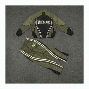 Conjunto Deportivo Cortavientos Moderno para Hombre, Chaqueta Atlética Ligera con Pantalones Jogger a Juego, Ropa Casual para Entrenamiento Deportivo al Aire Libre - Product Image 3