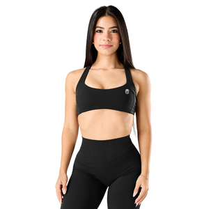 Sujetador Deportivo de Soporte Medio para Mujer, Copas A y B, para Yoga, Entrenamiento, Gimnasio, Ejercicio, Ajuste Suave y Elástico, Top Deportivo para Dama - Product Image 1