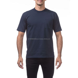 T-shirt unisexe en jersey, coupe ajustée, Pro Club, en coton épais, manches courtes, col rond, pour homme - Product Image 5