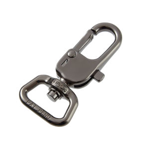 CLIPON AK211T Gancho giratorio metálico con bloqueo automático, patente estadounidense/europea, alta resistencia, adecuado para productos de exterior, collar/Correa/arnés para mascotas - Product Image 1