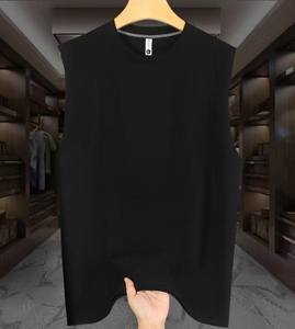 Chaleco Deportivo Casual para Hombre, Camiseta sin Mangas, Holgada, Moderna, de Verano, Camiseta de Baloncesto, Transpirable, Tejida, Lisa - Product Image 3