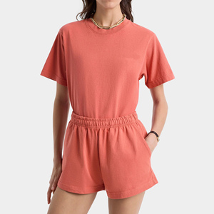 Shorts de sport pour femmes en tissu 90% nylon 10% élasthanne, shorts de fitness, shorts de course, shorts d'entraînement de basketball avec poche zippée - Product Image 1