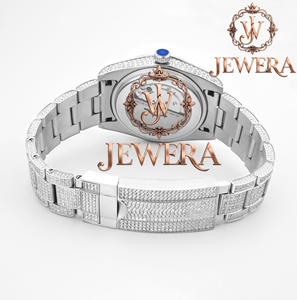 นาฬิกาข้อมือประดับเพชรโมอิสซาไนต์คุณภาพเยี่ยมสำหรับงานปาร์ตี้ งานกลางคืน และการแต่งกายที่โดดเด่น พร้อมจำหน่ายในราคาโรงงาน - Product Image 4