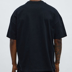 T-shirt graphique streetwear pour homme en coton doux, col rond, avec imprimé tendance et coupe décontractée - Product Image 4