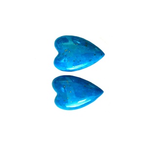 Viola E Rosa Mohave Turchese Cabochon Cuore Della Pietra Preziosa Cabochon Viola Mohave Turchese Rame Size-20*20mm Cuore cabochon - Product Image 5