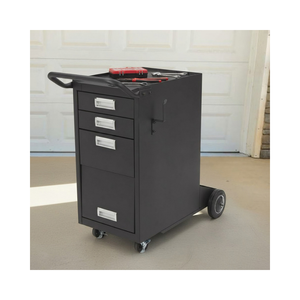 Wholesale Price 3 Drawer Steel Welding <b>Cabinet</b> Heavy Duty Rolling Tool Storage Cart With Lockable Drawers For <b>Garage</b> Use GAR051 - Product Image 1