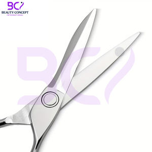 Tijeras de Peluquería de Acero Inoxidable Hechas en Pakistán, Color Plateado, 6.0 Pulgadas, Tijeras para Cortar Cabello, MOQ Bajo, Marca Personalizada - Product Image 4