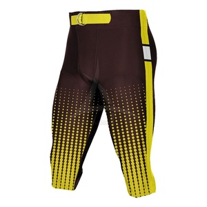 Pantalons de football américain de haute qualité, logo d'équipe personnalisé, pantalons de football avec rembourrage, équipement sportif pour le jour du match - Product Image 1