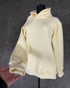 100% Cotton Hoodies Blank <b>Thick</b> <b>Fleece</b> Heavy Weight Oversized Hoodies Custom Print Logo Men's Hoodies & Sweatshirts - Product Image 1