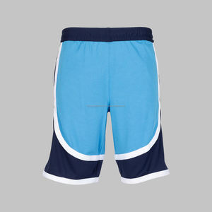 Pantalones cortos de entrenamiento con logotipo estampado de baloncesto personalizado para hombre, pantalones de gimnasio de malla de diseñador transpirables, conjunto de talla grande con cordón de doble capa - Product Image 4