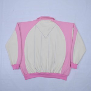 Sweat-shirt à col polo en molleton épais bicolore pour homme, personnalisable avec logo, style streetwear – Grande Vente, Haute Qualité - Product Image 3