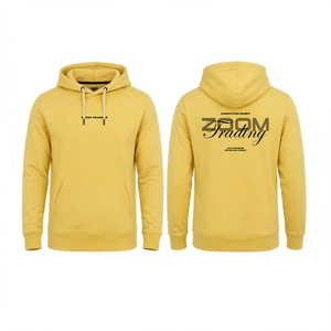 Sweat-shirt à capuche unisexe pour homme, 100% coton, doublure respirante en polaire, manches longues, vêtements décontractés d'hiver - Product Image 1