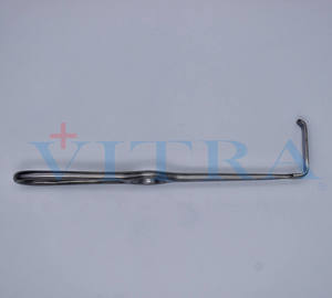Retractor Langenbeck de Alta Calidad, Hoja de 41x11 mm, Retractor Quirúrgico de Acero Inoxidable para Heridas, Retractor Manual en Forma de L - Product Image 4