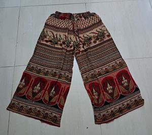 GC-AP-1580เอวยางยืดสำหรับสตรีพิมพ์ลายผ้าเรยอนสำหรับฤดูร้อนจากผู้ผลิตอินเดีย - Product Image 4