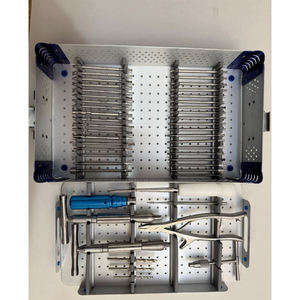 ชุดเครื่องมือผ่าตัดสำหรับถอดสกรูหักของ Azicon ชุดถอดสกรูที่เสียหายหรือหักงอ พร้อมเครื่องมือเจาะรูและเครื่องมือผ่าตัด - Product Image 4