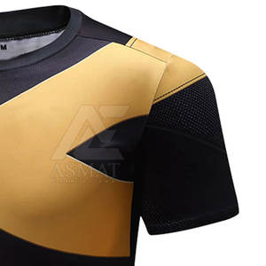 Service OEM, t-shirts respirants pour hommes, sublimation, t-shirts confortables de haute qualité pour hommes, sublimation - Product Image 4