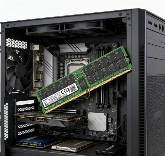 DDR4 64GB 2666MHz PC4-21300 LRDIMM ECC REG Server Memory HMAA8GL7CPR4N-VK