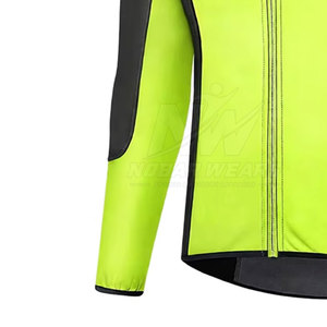 Long Sleeve <b>Cycling</b> Jersey Breathable Quick Dry Bicycle Riding Apparel Full Zip for Road Mountain Bike Racing Performance - Product Image 4