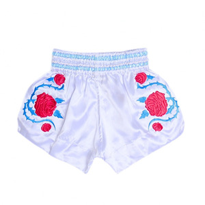 Shorts de boxe Muay Thai personnalisés haut de gamme, fabricant en gros avec logo personnalisé, OEM, marque privée, vêtements de combat - Product Image 3