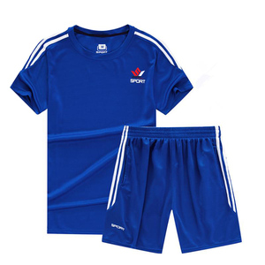 Conjunto de Camiseta de Fútbol Amarilla y Azul con el Número 7, Estampado Sublimado, Cuello Redondo, Manga Corta, Absorbe la Humedad, Ropa Deportiva para Niños - Product Image 3