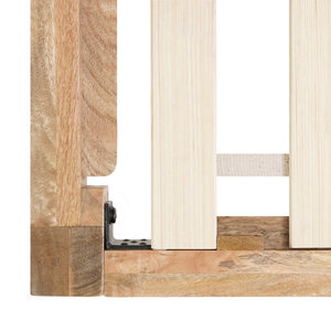 Reliable Rubber Wood <b>Platform</b> <b>Bed</b> | 1-Year Warranty | Custom Design OEM - Product Image 3