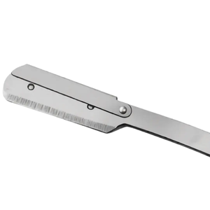 Stainless Steel Professional Straight Edge Barber <b>Razor</b> Folding Design for Body Hair Removal and <b>Men</b> Personal Care OEM Services - Product Image 4