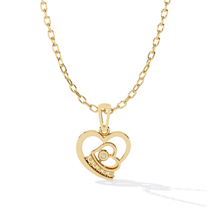 สร้อยคอทองคำแท้ 14K ประดับเพชรเลี้ยงในห้องปฏิบัติการทรงบริลเลียนต์ รับรองโดย IGI จี้โรแมนติกสำหรับเจ้าสาว งานแต่งงาน เครื่องประดับชั้นดี ของขวัญ - Product Image 3
