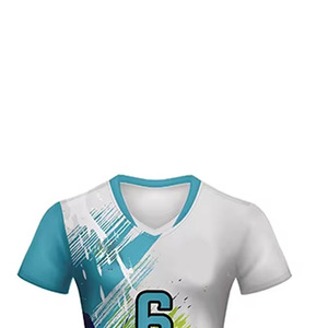 Uniforme de Voleibol con Pantalones Cortos a Juego y Tela de Alto Rendimiento para Competiciones de Liga - Product Image 5