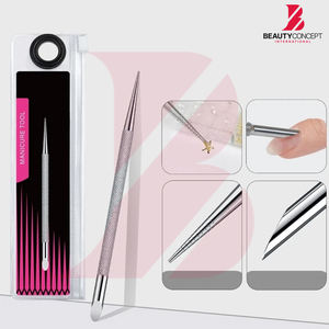 Empujador de Cutículas de Doble Punta y Herramienta para Decoración de Uñas de Acero Inoxidable, Precio al por Mayor, Removedor de Cutículas, Herramientas para el Cuidado de las Uñas - Product Image 6
