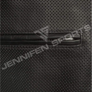 Veste en cuir perforée pour motards, respirante, coupe-vent, de haute qualité, élégante, en cuir de vachette - Product Image 3