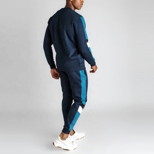 Chándal OEM de cuello redondo para hombre, chándal de piezas personalizadas, Sudadera con capucha y trajes para trotar - Product Image 2
