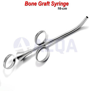 Kit de Cirugía Dental de Implantes de Acero Inoxidable de 5 Piezas con Juego Lucas, Martillo, Jeringa para Injerto Óseo y Osteótomo - Product Image 3