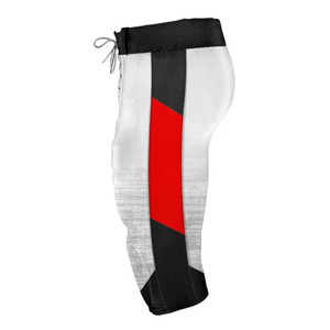 Uniforme de football américain personnalisé avec logo, manches courtes, grande taille, été, 100% polyester, logo sur le devant, léger - Product Image 6