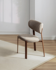 Silla de Comedor Moderna y Duradera de Lujo, Tapizada en Tela con Patas de Metal, para Muebles de Hogar, Comedor, Oficina en Casa, Hotel, Villa - Product Image 3