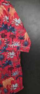 ชุดนอนผ้าฝ้ายลายพิมพ์ช้างสีสันสดใสขายดีปี 2026 ชุดนอนทำมือแบบยั่งยืน ระบายอากาศได้ดี แห้งเร็ว เหมาะสำหรับฤดูร้อน - Product Image 4