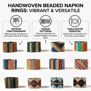 Bracelets en perles de verre faites à la main en vrac, bijoux d'amitié bohèmes, perles colorées empilables pour cadeau de merchandising de concert style Taylor - Product Image 6