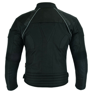 Chaqueta de Motocicleta de Poliéster Negra de Manga Larga para Hombre, Transpirable, Protectora, para Todas las Estaciones - Product Image 5