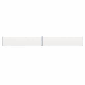 Auvent latéral rétractable pour patio crème 66.9 "x 472.4"-pour abri extérieur - Product Image 1