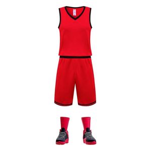 Meilleur prix de gros pour uniforme de basketball 7V7, dernière arrivée, ensemble de vêtements de basketball, vêtements de sport, maillot anti-transpiration et anti-humidité - Product Image 3
