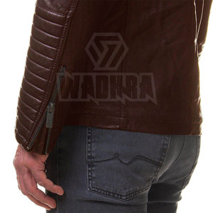 Modern Casual Winter <b>Jacket</b> Designed with Premium <b>Leather</b> <b>Jacket</b> Construction Soft Interior and <b>Long</b> Lasting - Product Image 6
