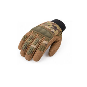 Guantes Tácticos de Camuflaje, Guantes Reforzados, Guantes de Protección para Entrenamiento al Aire Libre, Guantes Resistentes con Nudillos de Goma Dura para Deportes al Aire Libre - Product Image 2