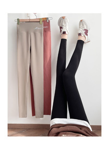 <span class=keywords><strong>Pantaloni</strong></span> Leggings in velluto sottile caldo all'ingrosso della fabbrica <span class=keywords><strong>pantaloni</strong></span> <span class=keywords><strong>attillati</strong></span> da donna di colore Morsdo Fitness Sexy - Product Image 2