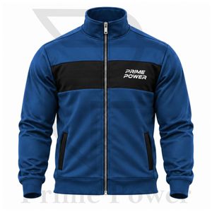 <b>Men's</b> Slim Fit Tracksuit Set Full Zip Sports Jacket <b>Tapered</b> <b>Jogger</b> Pants Gym Running Training Activewear OEM Manufacturer - Product Image 3